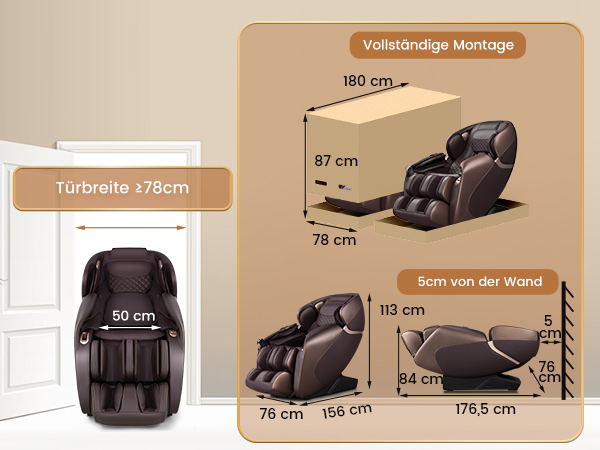 Vollausstattungs Massagesessel