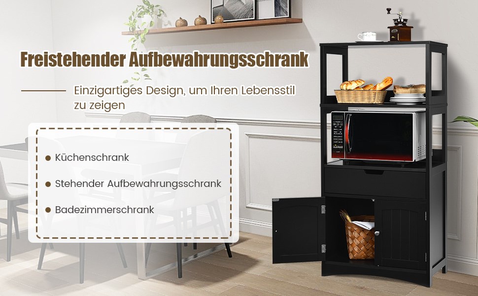 Badschrank freistehend