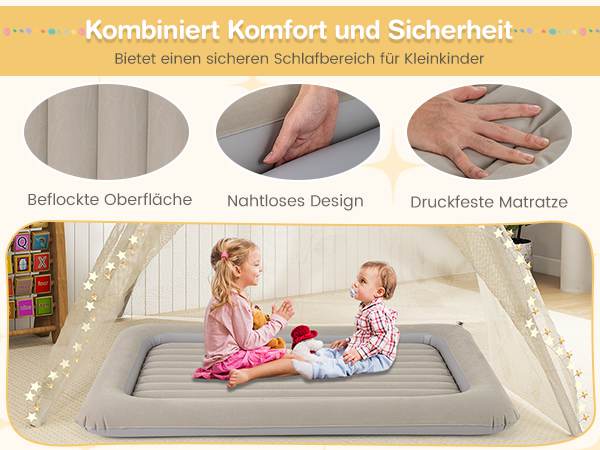 Praktische Luftmatratze