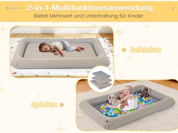 Praktische Luftmatratze