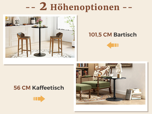 Praktischer Kneipentisch