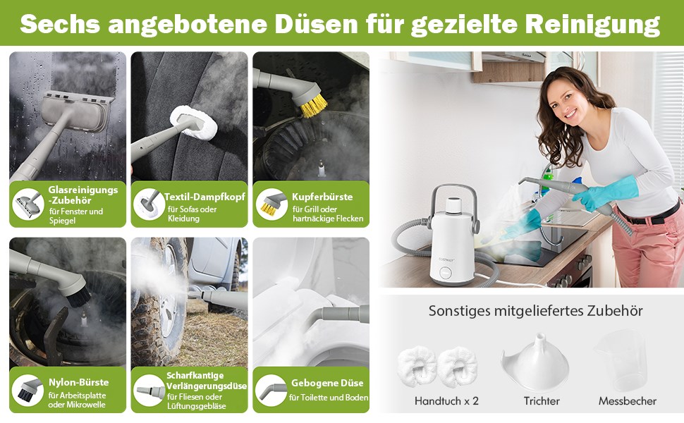 tragbarer Hochleistungs-Dampfreiniger
