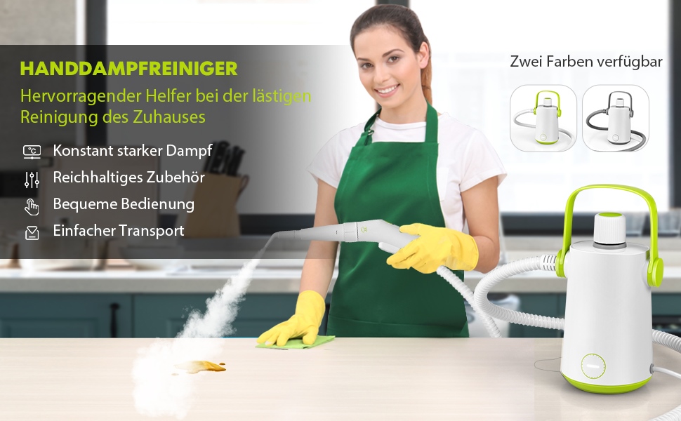 Dampfreiniger 300 ml Wassertank