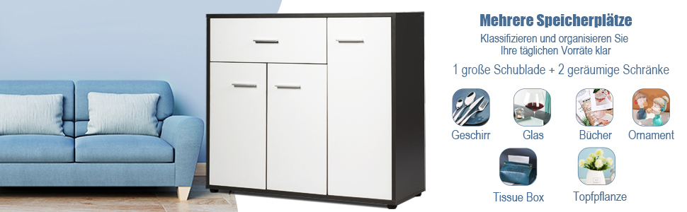 Präsentations Sideboard Schrank