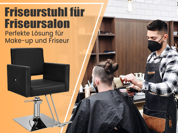 Bequemer Haarschnittstuhl