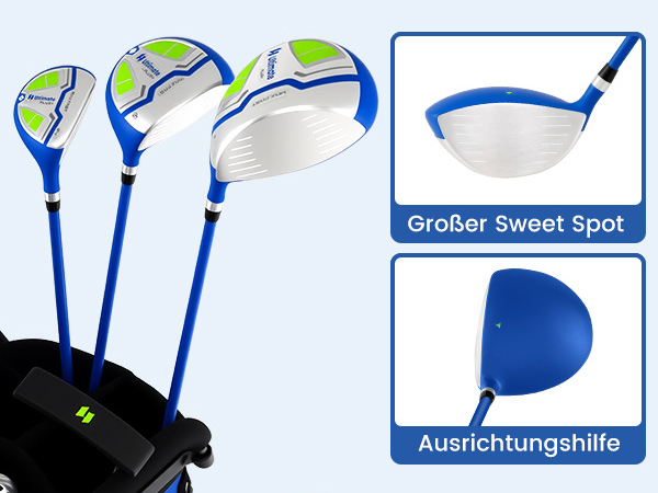 Leichtes Graphitschaft Set