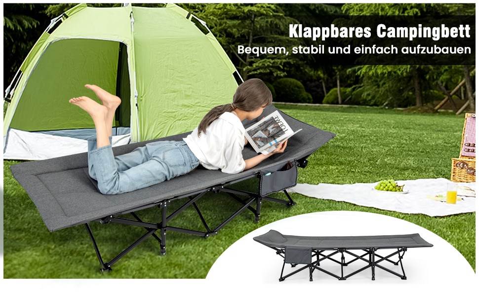klappbare Campingliege