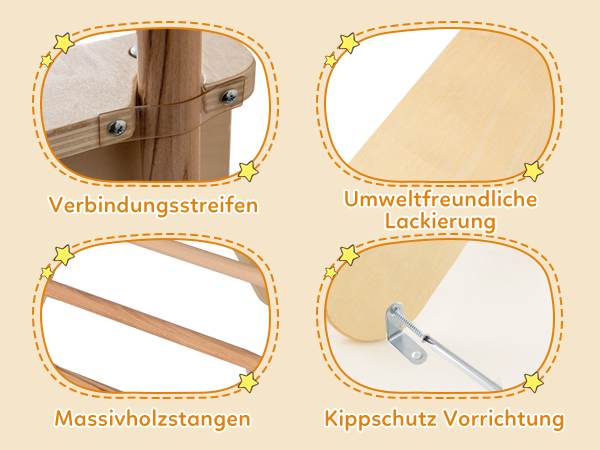 Entwicklungsfördernder Kletterbogen