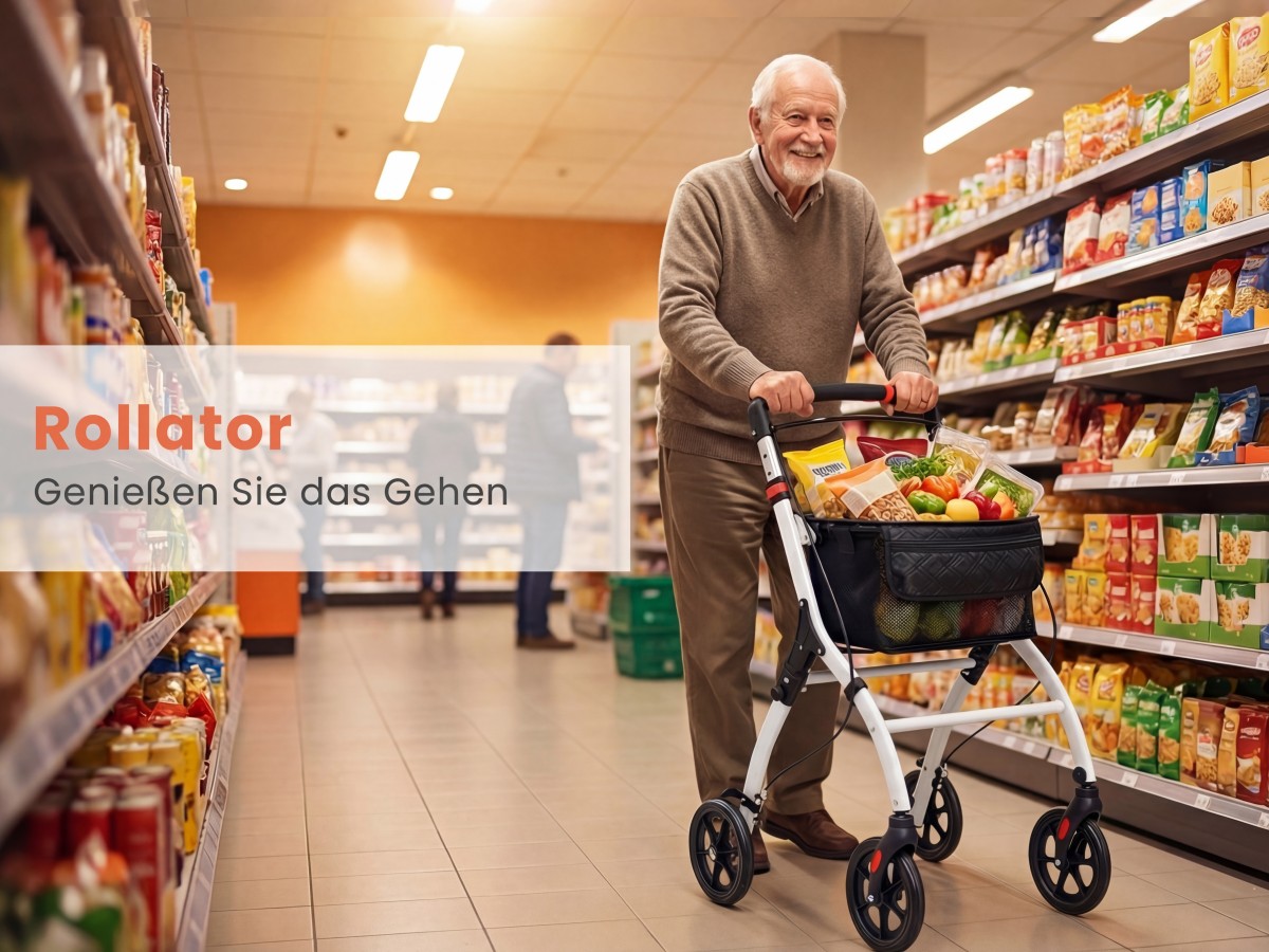 faltbarer rollator