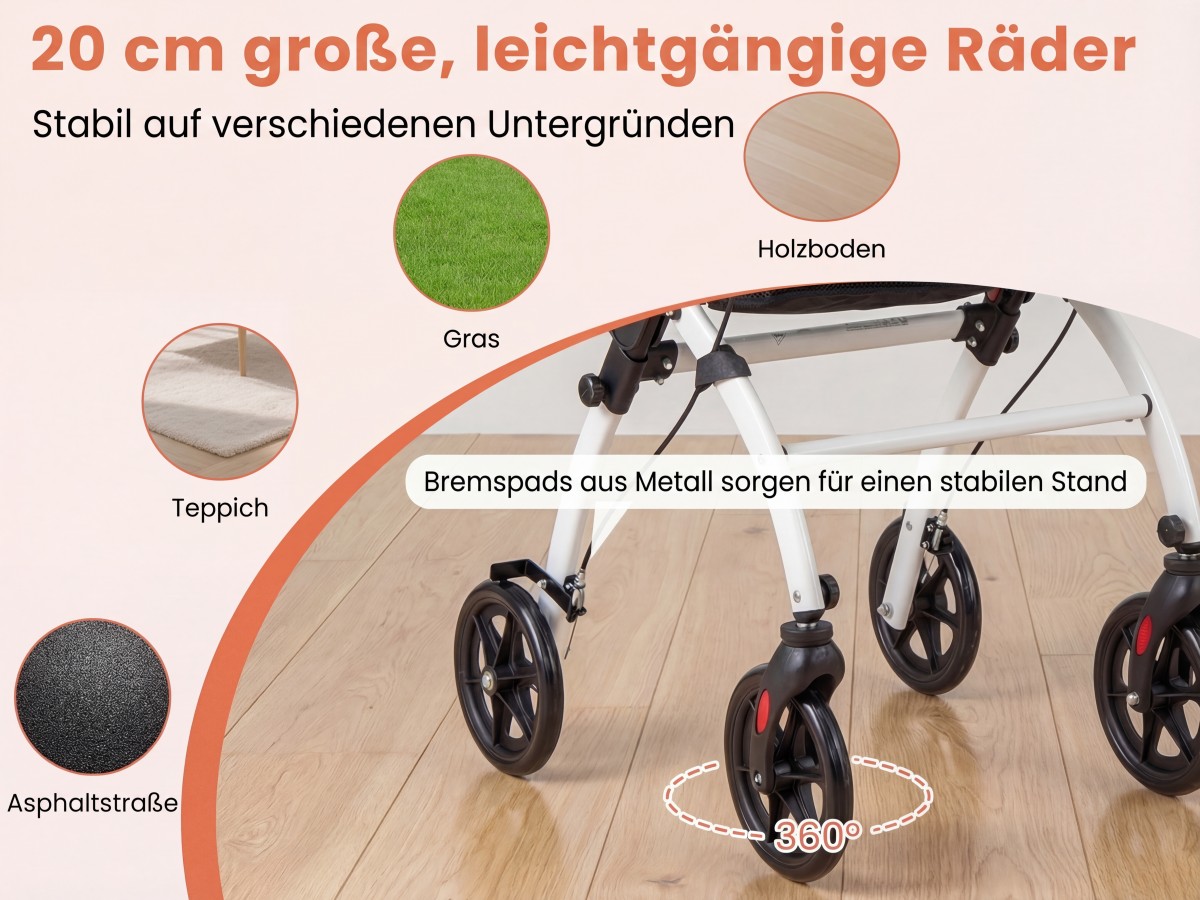 rollator für erwachsene
