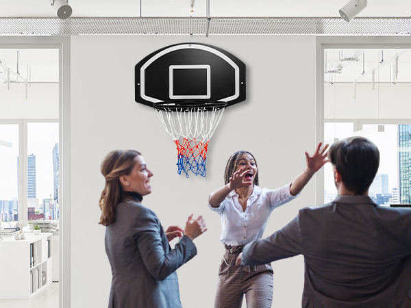 Wandmontierter Basketballkorb