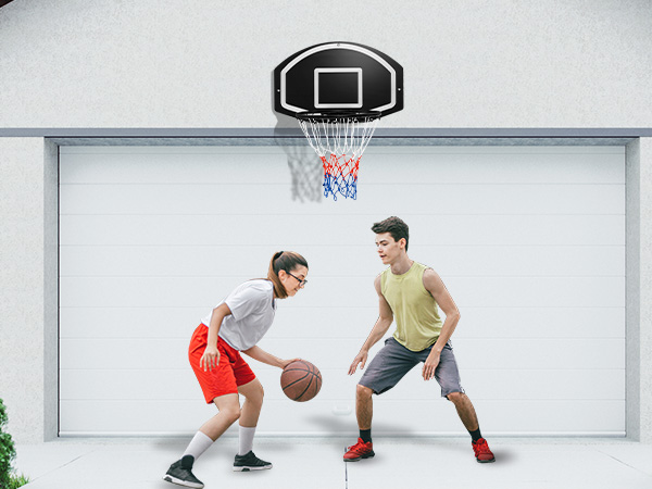 Wandmontierter Basketballkorb