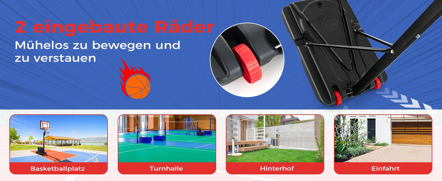 Indoor-Outdoor-Basketballkorb