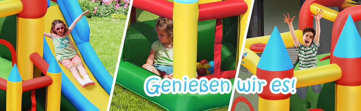 aufblasbare hinterhof hüpfburg für Kinder