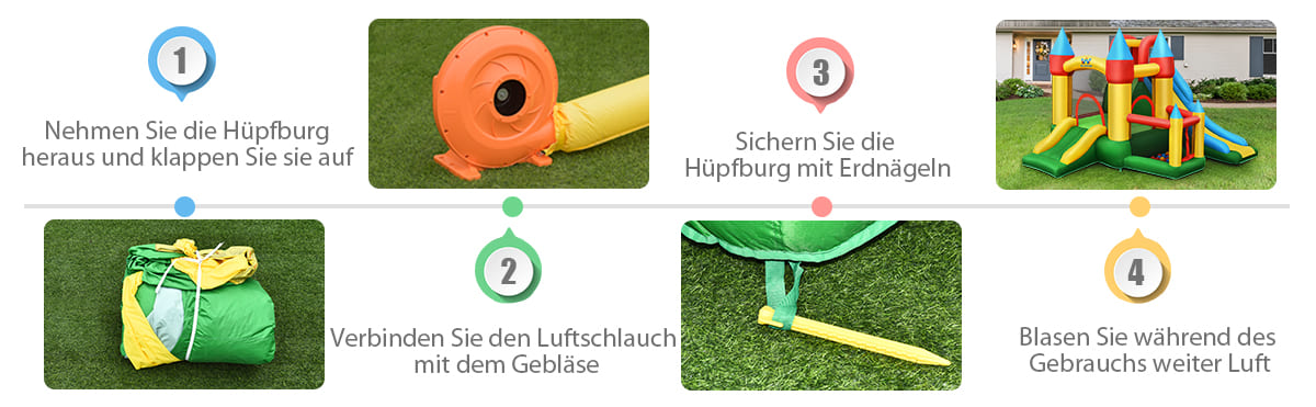 aufblasbares hüpfhaus