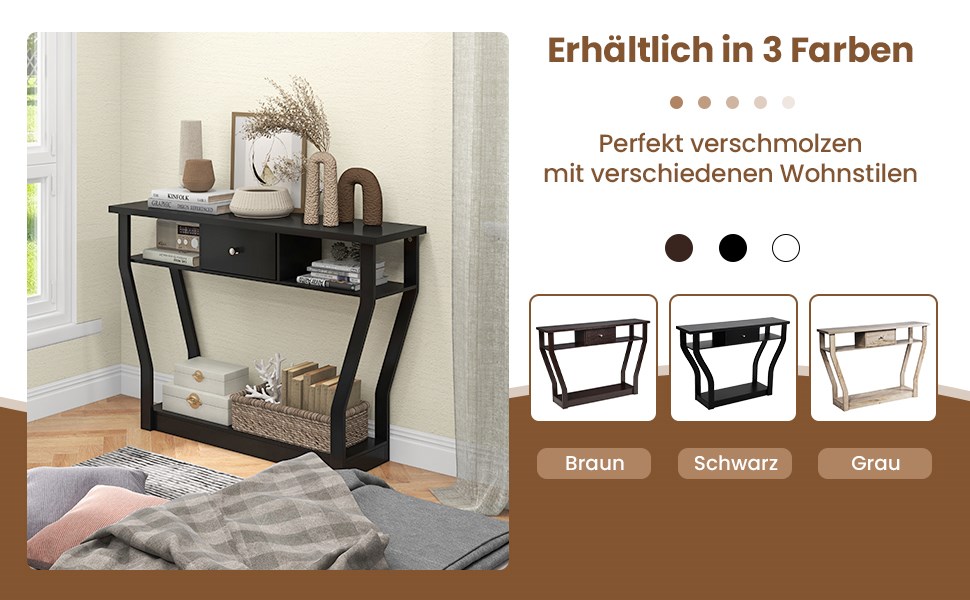 Tisch mit Schublade