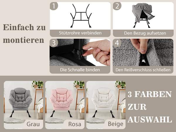 Gemütlicher Freizeitsessel