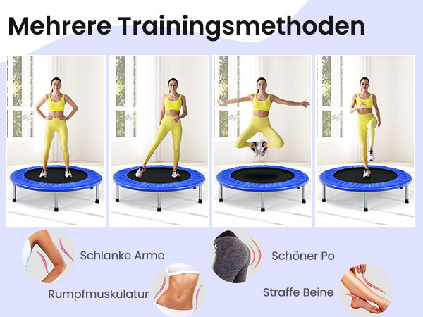 Vielseitiges Falttrampolin