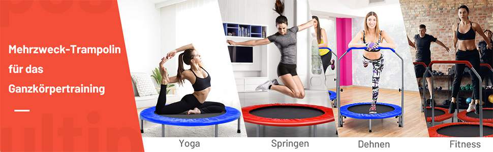 Klappbares Trampolin
