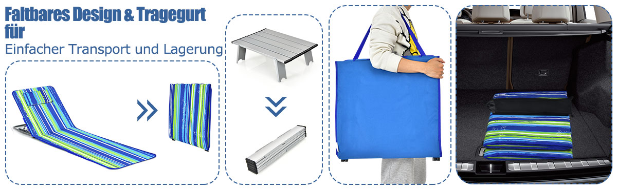 faltmatte 3er set