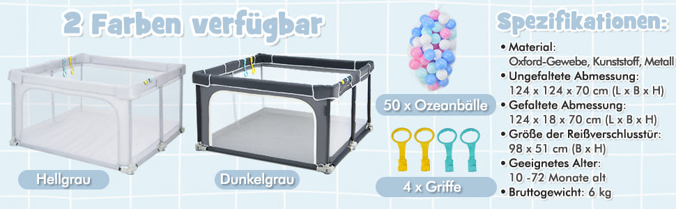 Krabbelgitter Laufgitter