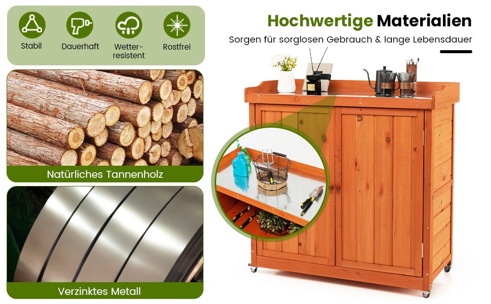 Gartenwerkbank