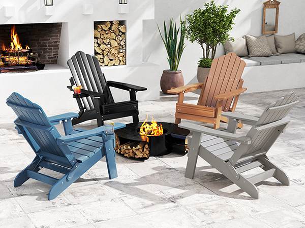 Klassischer Adirondackstuhl
