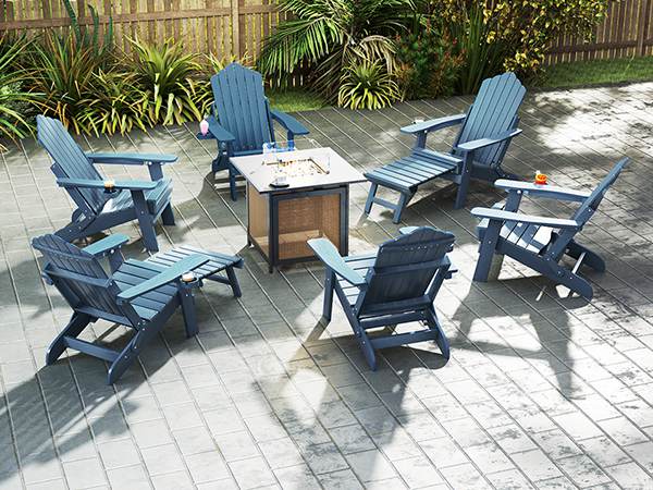 Klassischer Adirondackstuhl