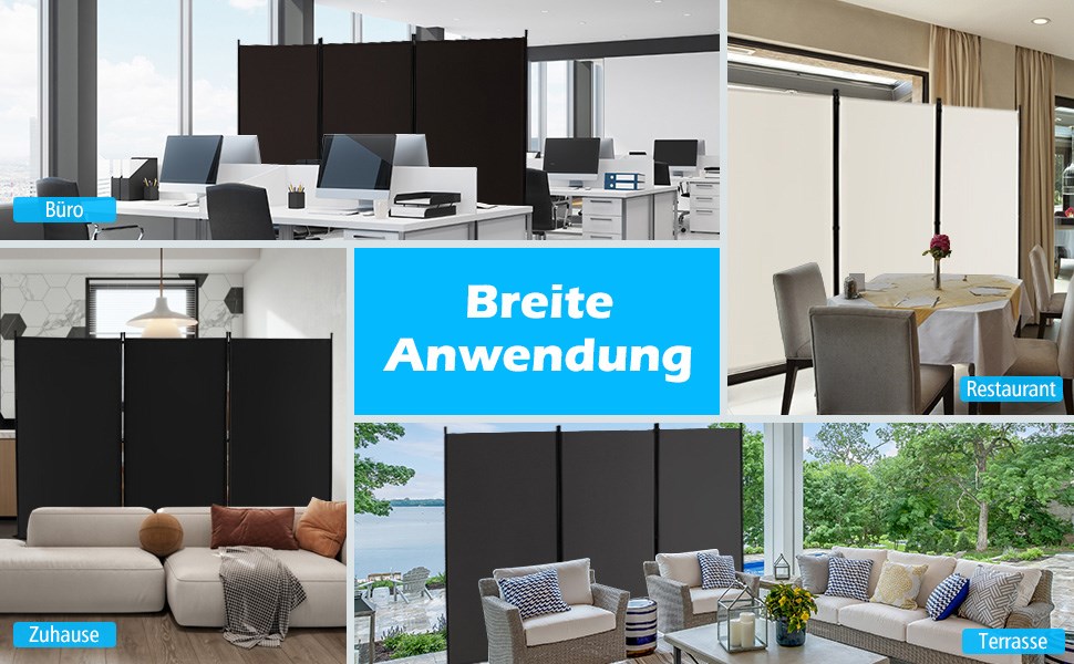 Trennwand für Wohnzimmer