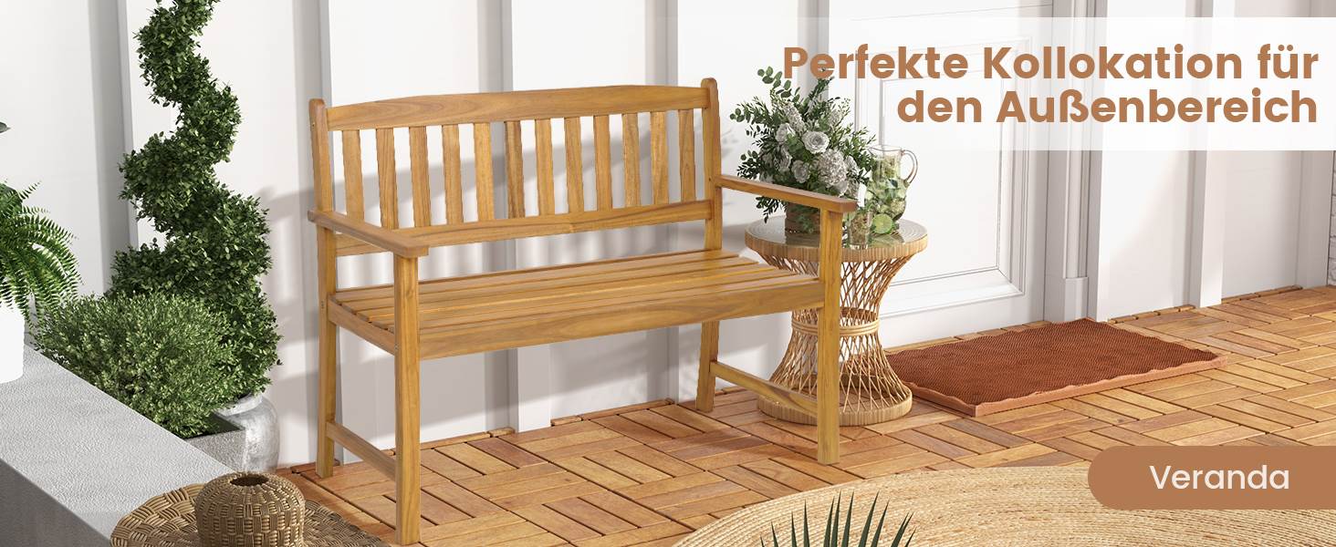 Gartenbank f&uuml;r Paare
