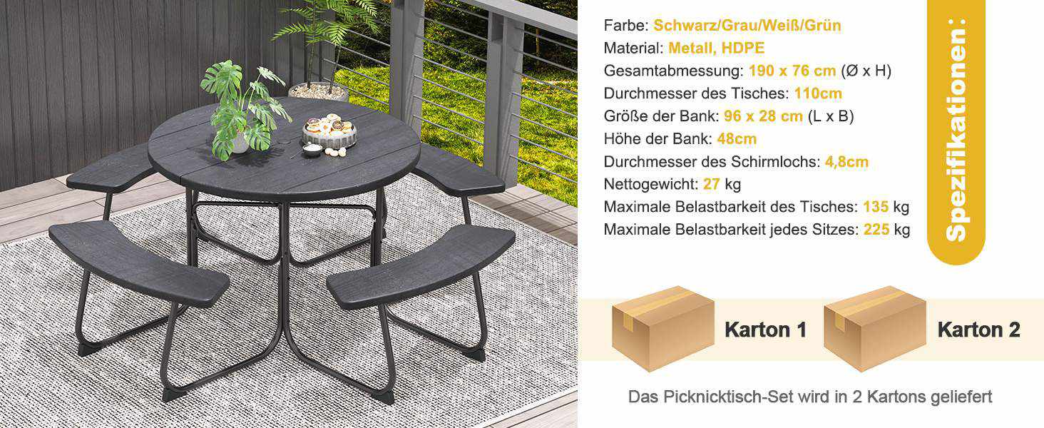 Komfortable Outdoor Sitzgruppe