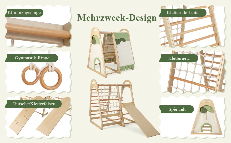 6-in-1-Indoor-Spielplatz