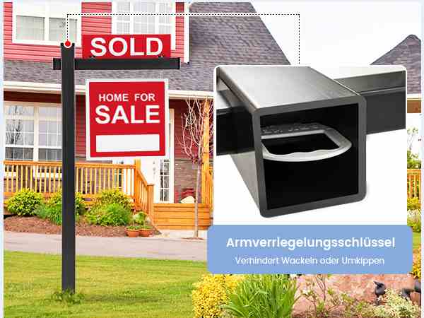 Vielseitiger Maklerstand