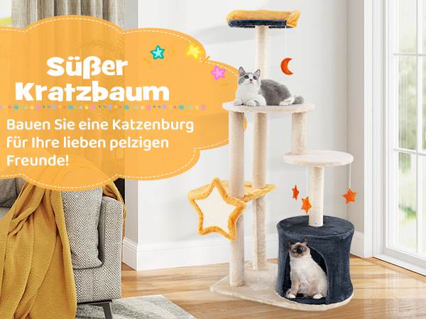 Tierfreundlicher Katzenturm