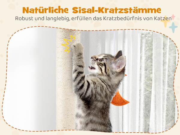 Tierfreundlicher Katzenturm