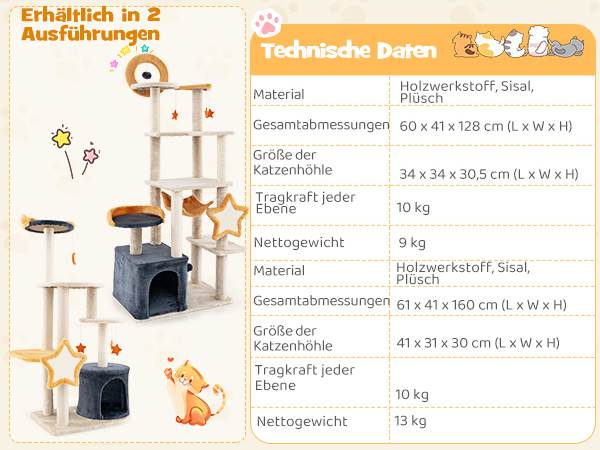 Tierfreundlicher Katzenturm