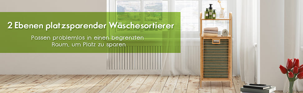 wäschekorb mit herausnehmbarem futter