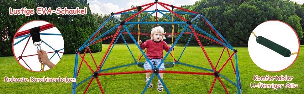 305 cm große Kletterkuppel