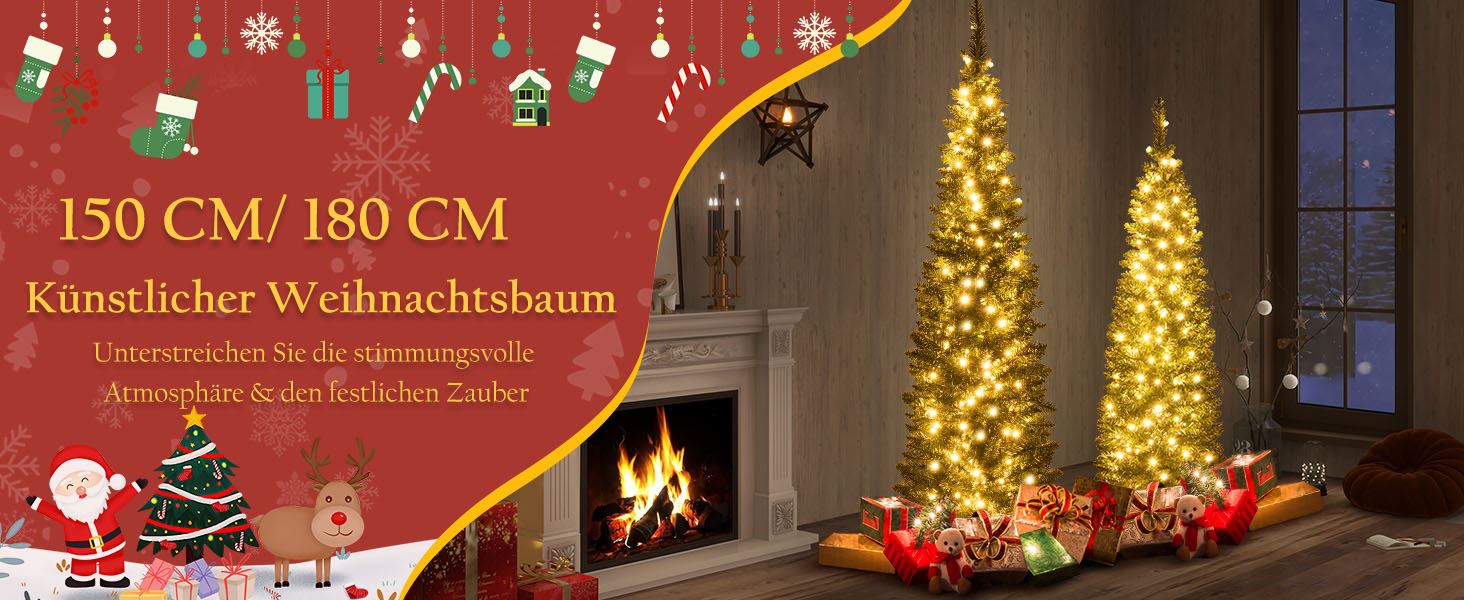 weihnachtlicher kunstbaum
