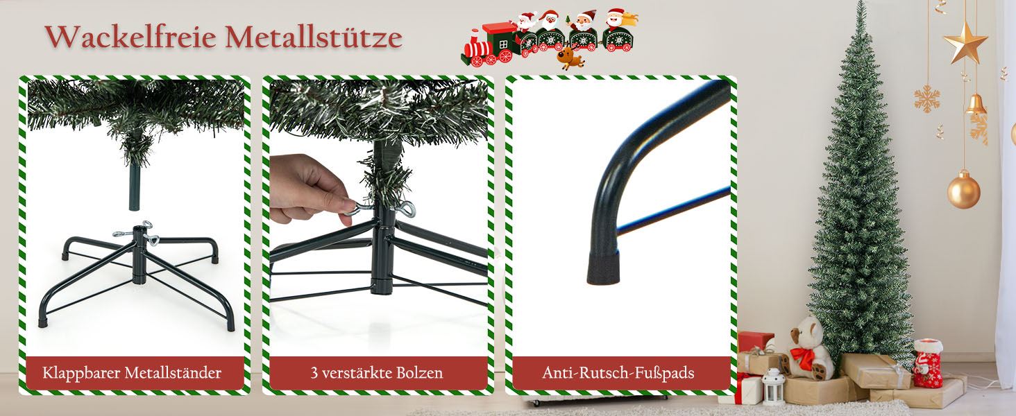 weihnachtsbaum mit lichtern