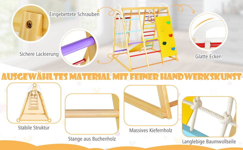 Indoor-Klettergerüst