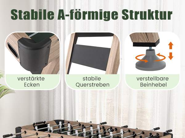 Praktischer Tischkicker
