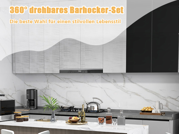 Höhenverstellbarer Barhocker