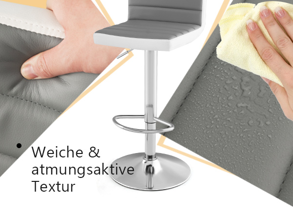Höhenverstellbarer Barhocker
