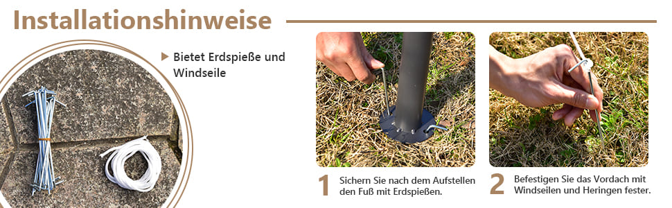 hochzeitspavillon für den innenhof