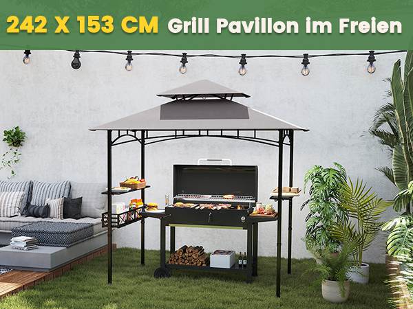Vielseitiger Grillpavillon