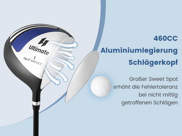 Komplettes Herren Golfschläger Set