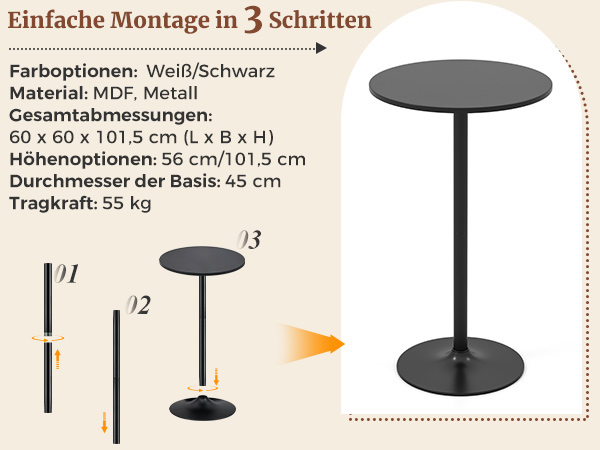 Flexibler Höhenverstellbarer Tisch