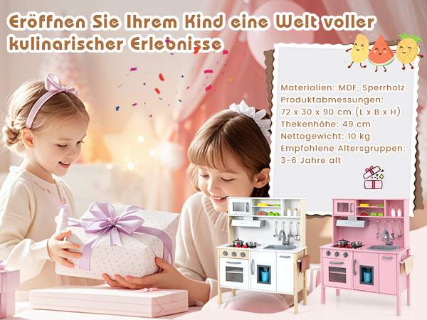 Kindgerechte Holzküche