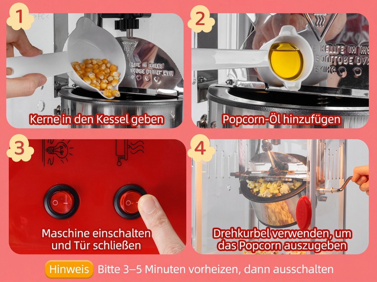 Popcorn-Maschinen